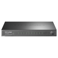TP-LINK 普联 云交换TL-SG2210 全千兆10口Web网管 云管理交换机 (8个千兆口+2千兆SFP) 企业级分流器 网线分线器