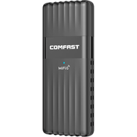 AX3000免驱动USB无线网卡WiFi6 台式机笔记本双频5g千兆3000M高速wifi接收器 CF-970AX