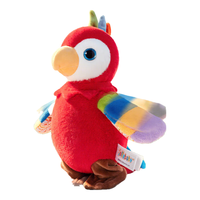 jollybaby鹦鹉安抚玩偶 新生儿玩具学说话学爬音乐视觉启蒙早教启智 小波利鹦鹉玩偶