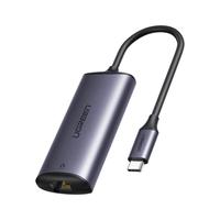 UGREEN 绿联 2.5g网卡USB3.0外置网线转接口2500M高速typec千兆免驱动接rj45有线转换器适用于台式机笔记本电脑NAS
