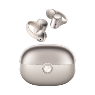 UPROMIX 2026新款 骨传导蓝牙耳机 概念耳夹式 全机型兼容 双设备连接 绒雾肤