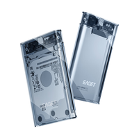  EAGET/忆捷 USB3.0 移动硬盘盒+USB+Type-C二合一线