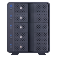 Century 世特力 CRCM535U31CIS 五盘位 SATA硬盘盒 USB3.1 Type-C