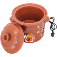 Midea 美的 黍鱼电炖锅砂锅全自动煮粥神器紫砂迷你煲汤家用陶瓷电炖盅电砂锅MI 手动款1.5L(1-2人)