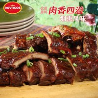 ROVACOS美式烟熏猪肋排切条300g熟食排骨加热食用烧烤下酒菜猪排