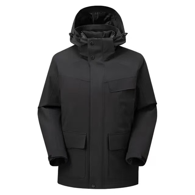 雪中飞 三合一冲锋衣羽绒服（含羽绒内胆） 90%绒