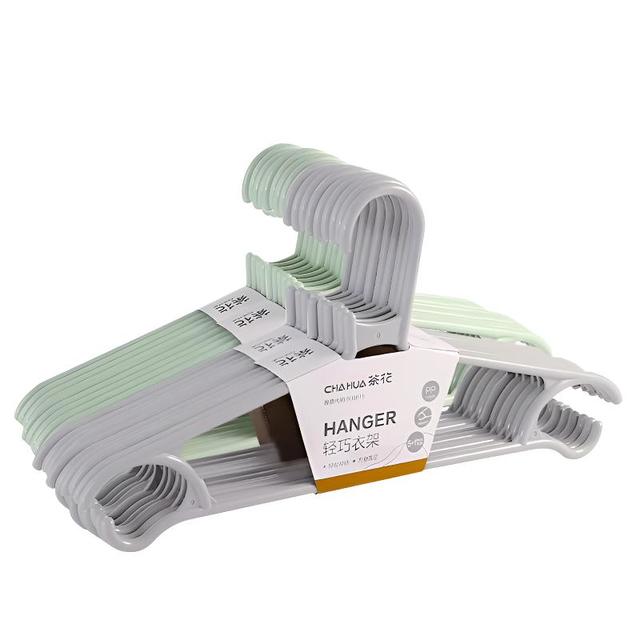 茶花 家用宽肩晾衣架撑