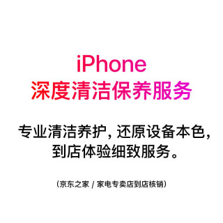 Apple iPhone清洁保养服务