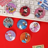 迪士尼（Disney）正版史迪仔挂件玩偶星际史迪奇可爱钥匙扣情侣书包挂饰 迪士尼吧唧1个 正版授权挂件 镭射防伪标