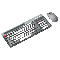 acer 宏碁 OKR215 2.4G蓝牙 双模无线键鼠套装 黑灰色