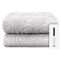 彩虹电热毯暖身毯办公室沙发智能定时可水洗上盖毯官方旗舰店正品