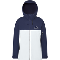  BOSIDENG/波司登 三合一 款冲锋衣羽绒服  铝色 安谧蓝82AE 160/84A