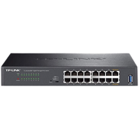 TP-LINK 全千兆Web网管PoE以太网云管理交换机