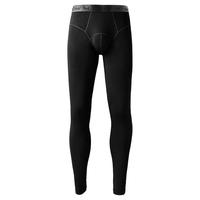 猫人秋裤男薄款无痕紧身莫代尔保暖裤免穿内裤男士打底裤单件修身 黑色 2XL (140-160斤）