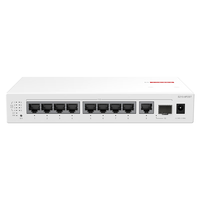 华为 HUAWEI数通智选8口满供千兆web网管POE交换机S210-8P2ST 8口千兆电+1上行电口+1上行光口企业级POE交换机