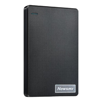 纽曼 640GB 移动硬盘机械 清风塑胶系列 USB3.0 2.5英寸 风雅黑 稳定耐用 照片视频备份 大U盘