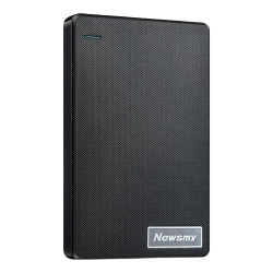 纽曼 640GB 移动硬盘机械 清风塑胶系列 USB3.0 2.5英寸 风雅黑 稳定耐