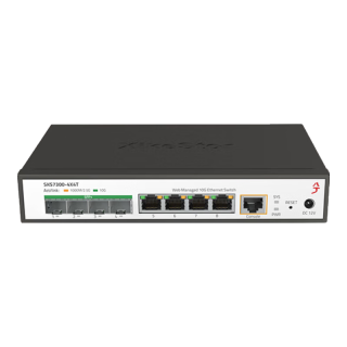 兮克全万兆交换机4/8/12个10G电口+光口三层管理型交换机全万兆电口链路端口聚合vlan划分 【二层管理】4个万兆电口+4个万兆光口