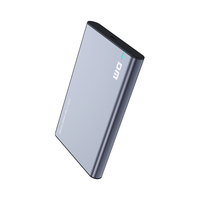 DM大迈 Type-C移动硬盘盒 2.5英寸 HD002 灰黑色 SATA3串口 笔记本台式外置壳固态机械ssd硬盘盒