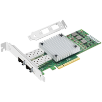 EB-LINK 博通BCM57810S芯片PCI-E X8万兆双口光纤网卡10G服务器SFP+接口网络适配器