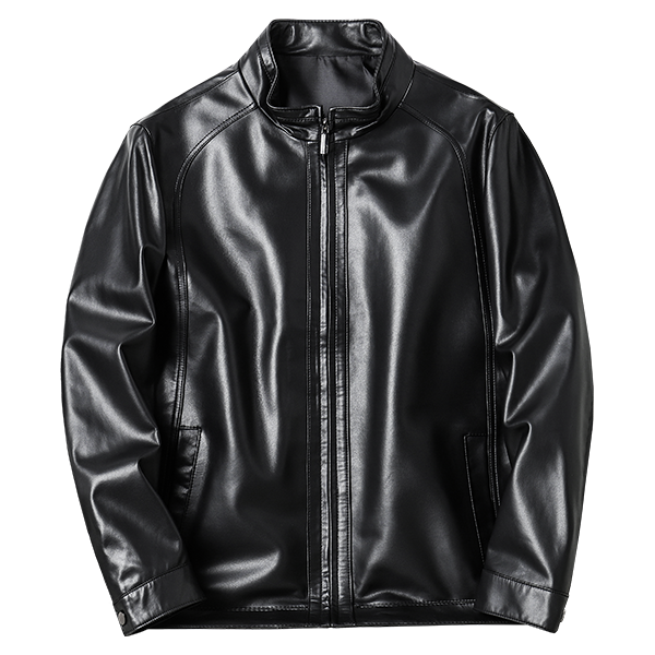 凯撒 秋冬季外套男士皮衣经典商务防风皮夹克男