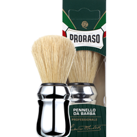  PRORASO/博拉索 400590 丰富泡沫 剃须膏 猪鬃毛刷 塑胶起泡碗  1支