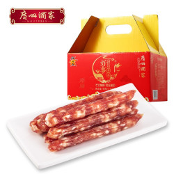 广州酒家 广式腊肠礼盒 好事年年 2斤装