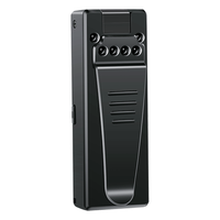 千立 1080p高清摄像机会议记录仪录像机穿戴背夹摄像头随身便携式插卡