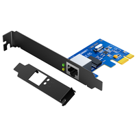 UGREEN/绿联 千兆以太网 PCI-E转千兆网卡 3口USB3.0千兆以太网口扩展卡