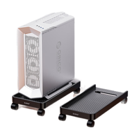  ORICO/奥睿科 ORICO CPB1-BK-BP 可移动 电脑主机托架 万向滑轮带刹车锁轮