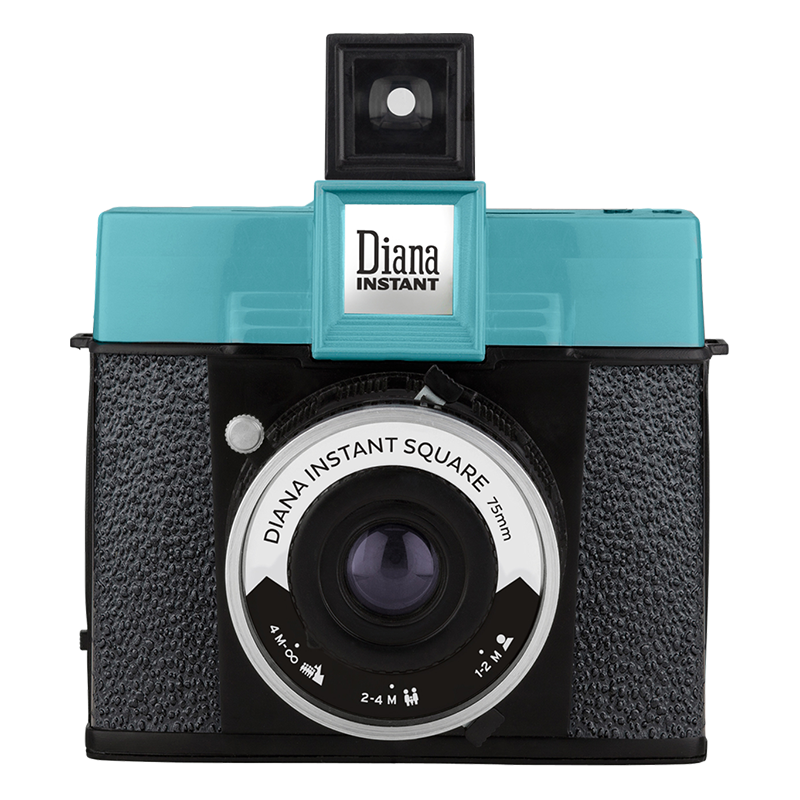 lomography 乐魔 Diana Instant Square 拍立得 (86*54mm) 墨黑色 相机连闪光灯套餐