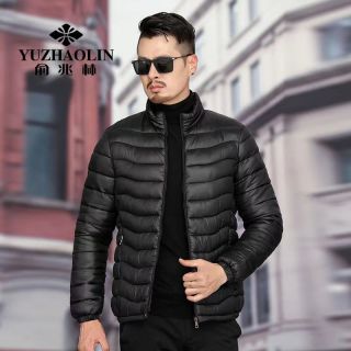 俞兆林秋冬轻薄羽绒棉服男士棉服大码保暖棉袄中年爸爸外套