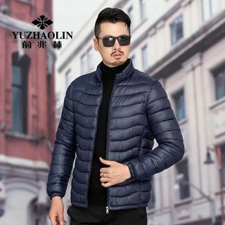 俞兆林秋冬轻薄羽绒棉服男士棉服大码保暖棉袄中年爸爸外套