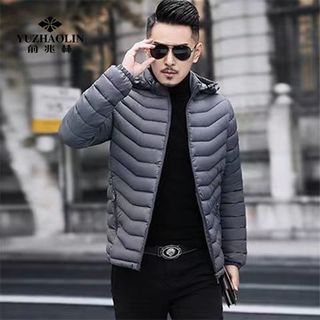 俞兆林秋冬轻薄羽绒棉服男士棉服大码保暖棉袄中年爸爸外套