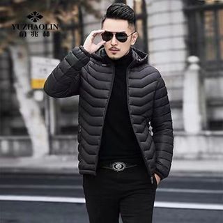 俞兆林秋冬轻薄羽绒棉服男士棉服大码保暖棉袄中年爸爸外套