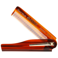  KENT/肯特 20T 便携折叠 男士梳子