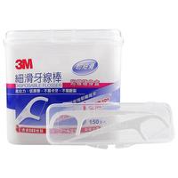 3M 超细滑牙线棒 150支