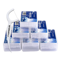 Fawnmum 小鹿妈妈 贵虎系列 青年牙线棒盒装 50支*6