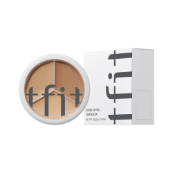 TFIT 三色遮瑕膏遮暇盘遮脸部斑点痘印痘痘服帖自然裸妆化妆师10g TFIT三色遮瑕膏盒