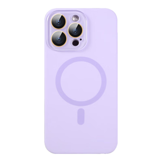  京工智造 防摔 iPhone14ProMax手机壳  香芋紫 硅胶