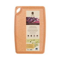 SAGE 世廚 美国进口菜板世厨砧板案板抗菌菜板 30*45*1cm 带凹槽和防滑垫