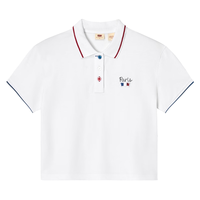 Levi's李维斯Paris胶囊系列索罗娜凉感女士POLO衫0023U 白色 L
