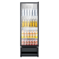  Midea/美的 玻璃门 立式单门展示柜  黑色 228L