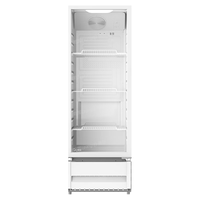Midea/美的 直冷 商用冷藏柜  318L 黑