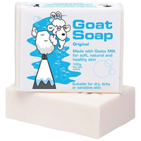 Goat 山羊 Soap澳洲进口 原味羊奶皂100g 洗手洁面沐浴皂 保湿滋润 全家适用