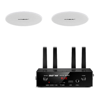  SAST/先科 有源无线吸顶喇叭套装+蓝牙发射器