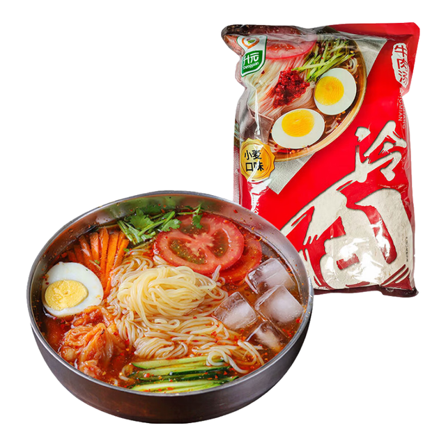 升元 小麦冷面565g 朝鲜冷面延边速食真空包装劲道杂粮面条