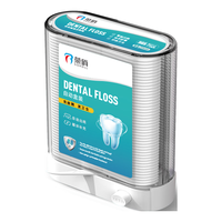 ROROLL 荣俏 自动盒牙线家庭装超细家用弹出牙签线剔牙线收纳便携牙线棒 432支