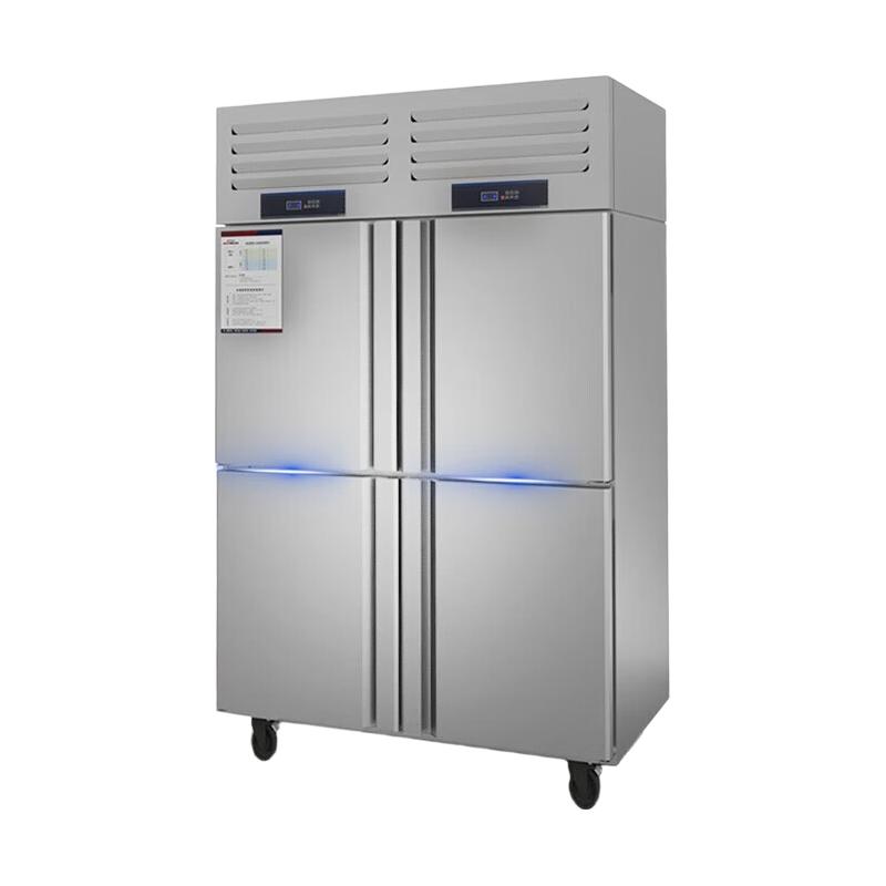  沐风行 大容量 商用立式冰箱  不锈钢 900L