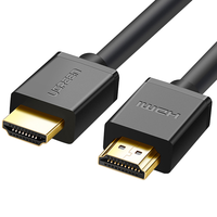 UGREEN 绿联 HD104 HDMI1.2 视频线缆 15m 黑色 圆线
